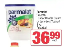 Spar Parmalat Yoghurt offer