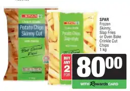 Spar SPAR Frozen Potato Chips offer