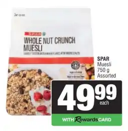 Spar SPAR Muesli offer