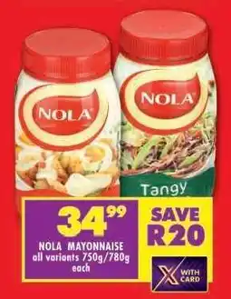 Shoprite Nola Mayonnaise offer