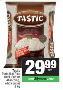 Spar TASTIC Parboiled Rice offer