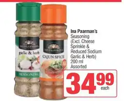 Spar Ina Paarman's Seasoning offer
