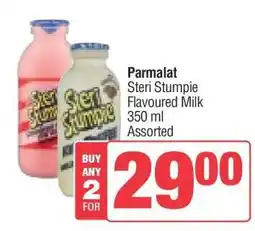 Spar Parmalat Steri Stumpie Flavoured Milk offer