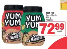Spar Yum Yum Peanut Butter offer