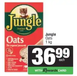 Spar Jungle Oats offer