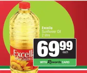 Spar Excella Sunflower Oil offer