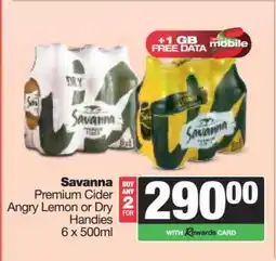 Spar Savanna Premium Cider offer