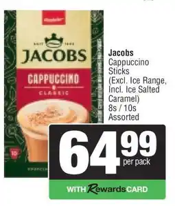 Spar Jacobs Cappuccino Sticks offer