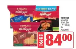 Spar KELLOGG'S Noodles offer
