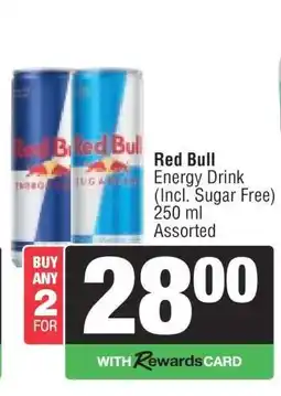 Spar Red Bull offer