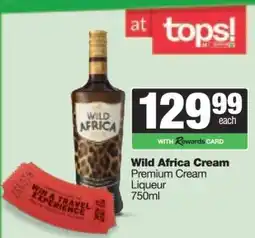 Spar Wild Africa Cream offer