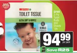 Spar Spar Toilet Tissue offer