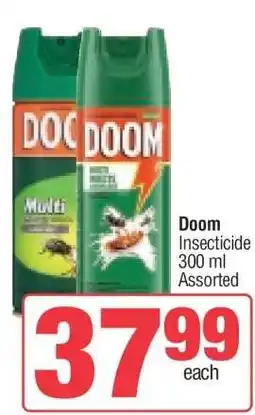 Spar DOOM INSECTICIDE offer