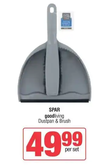 Spar SPAR goodliving Dustpan & Brush offer