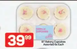 Pick n Pay BT Bakery Cupcakes Assorted 6s Each offer