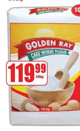Boxer GOLDEN RAY CAKE WHEAT FLOUR 10kg offer