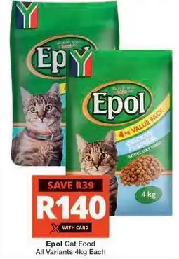Checkers EPOL CAT FOOD offer