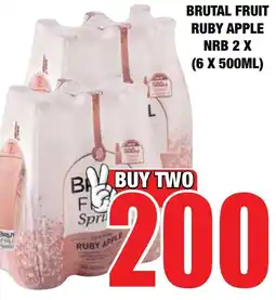 Boxer Liquors Brutal fruit ruby apple nrb offer