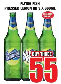 Boxer Liquors Flying fish pressed lemon rb offer