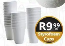 Take 'n Pay Styrofoam Cups offer
