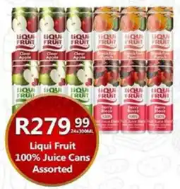 Take 'n Pay Liqui Fruit 100% Juice Cans Assorted offer