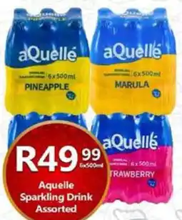 Take 'n Pay Aquelle Sparkling Drink Assorted offer