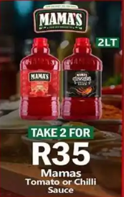 Take 'n Pay Mamas Tomato or Chilli Sauce offer