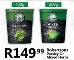 Take 'n Pay Robertsons Parsley Or Mixed Herbs offer
