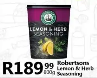 Take 'n Pay Robertsons Lemon & Herb Seasoning offer