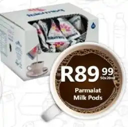 Take 'n Pay Parmalat Milk Pods offer