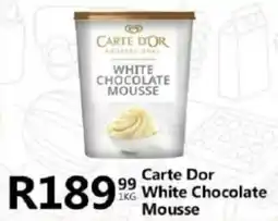 Take 'n Pay Carte Dor White Chocolate Mousse offer