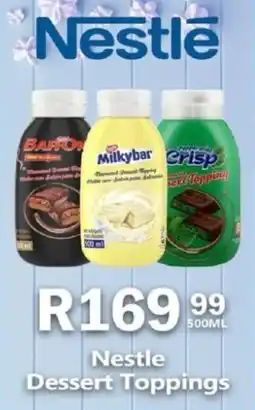 Take 'n Pay Nestle Dessert Toppings offer
