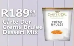 Take 'n Pay Carte Dor Creme Brulee Dessert Mix offer