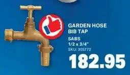 Cashbuild Garden hose bib tap offer