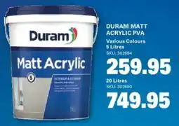Cashbuild Duram Matt Acrylic offer