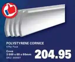Cashbuild Polystyrene cornice cove offer