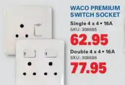 Cashbuild Waco premium switch socket offer