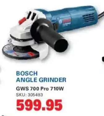 Cashbuild Bosch angle grinder offer