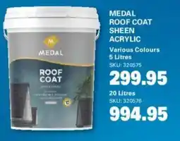 Cashbuild Medal roof coat sheen acrylic offer