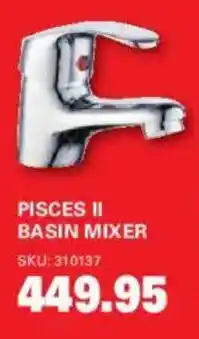 Cashbuild Pisces II basin mixer offer