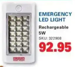 Cashbuild Emergency led light rechargeable 5w offer