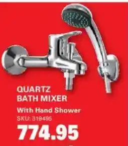 Cashbuild Quartz bath mixer with hand shower offer