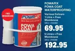 Cashbuild Powafix powa coat waterproofing offer