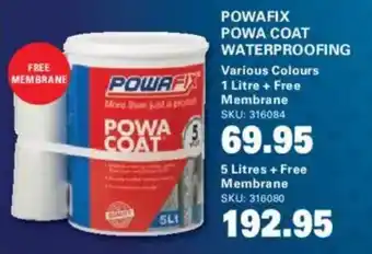 Cashbuild Powafix powa coat waterproofing offer