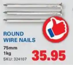 Cashbuild Round wire nails offer