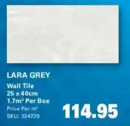 Cashbuild Lara Grey Wall Tile offer