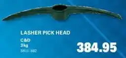Cashbuild Lasher pick head offer