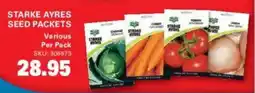 Cashbuild Starke ayres seed packets offer