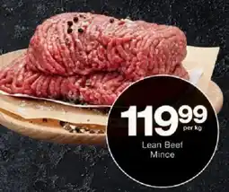 Checkers Lean Beef Mince offer