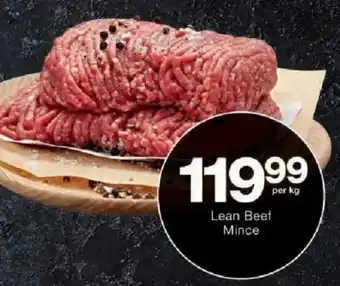Checkers Lean Beef Mince offer
